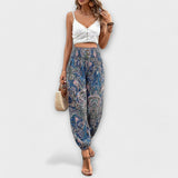 Élise | Trousers with Ethnic Print