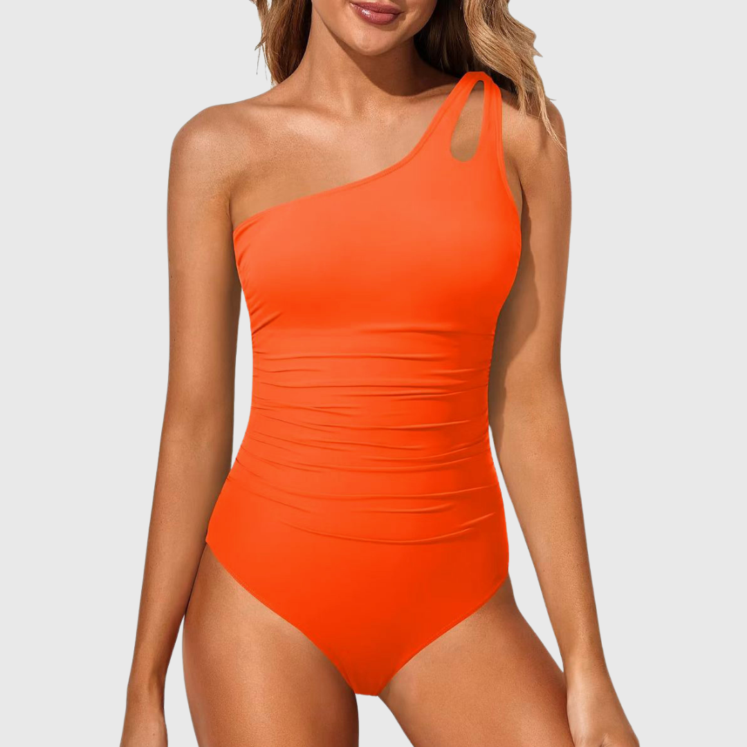 Maëlle | One-Shoulder Sculpting Swimsuit