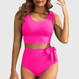Auriane | High-Waisted Two-Piece Bikini Set