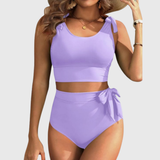 Auriane | High-Waisted Two-Piece Bikini Set