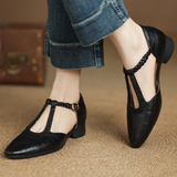 Inès | Kepa Leather Mary Janes