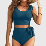 Auriane | High-Waisted Two-Piece Bikini Set