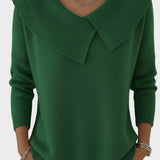 Lucia - Warm jumper with soft collar