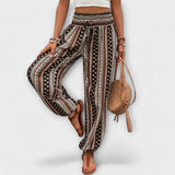 Élise | Trousers with Ethnic Print