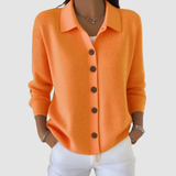 Millie | Button-Up Collared Cardigan