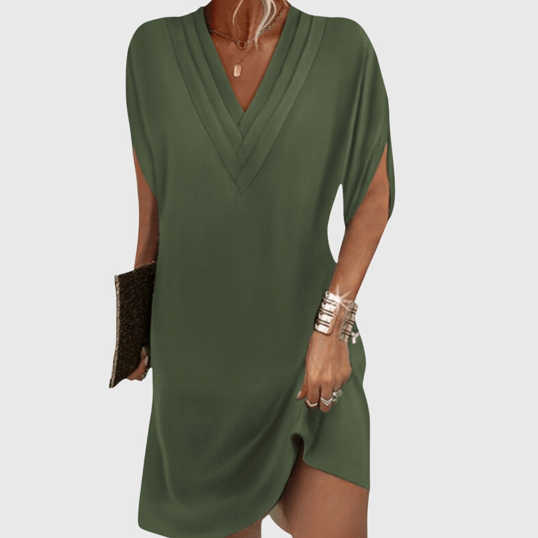 Christine | Elegant Dress Concealing the Tummy