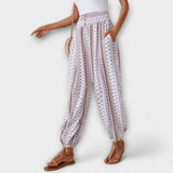 Élise | Trousers with Ethnic Print