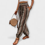 Élise | Trousers with Ethnic Print