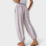 Élise | Trousers with Ethnic Print