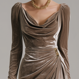 Mykah | Elegant Midi Dress