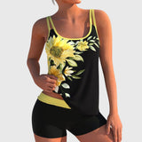 Clotilde | Floral Two-Piece Swimsuit