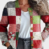 Sylvette™ - Checked Cardigan