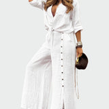 Mia - Women's Modern, Solid Colour, Two-Piece Suit