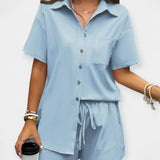 Karolína - Comfortable set with shirt and shorts