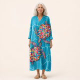 Eloise - Flattering Printed Summer Dress
