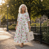 Thais - Chic and Comfortable Long Fluid Dress
