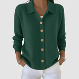 Millie | Button-Up Collared Cardigan