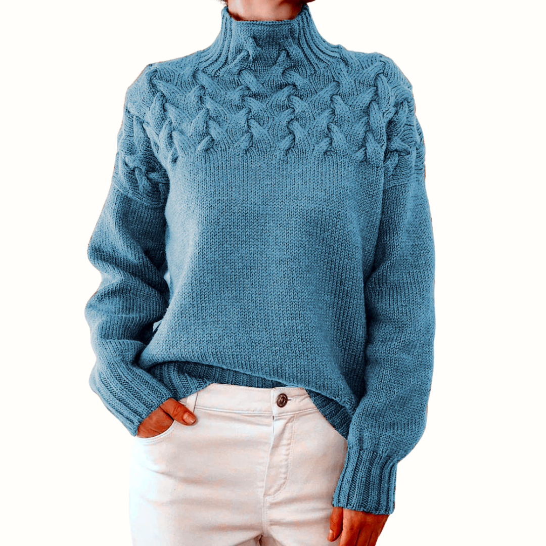 Nina | Warm Knitted Roll Neck