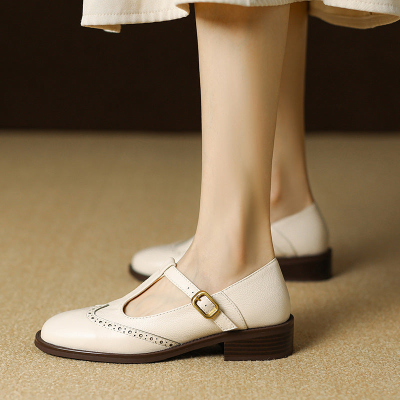 Claire | Mary Jane T Bar Shoes