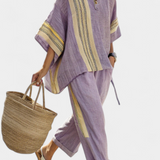 Lorena - Boho Set in Linen and Bamboo