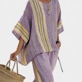 Lorena - Boho Set in Linen and Bamboo