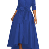 Martine | Perfect Buttoned Maxi Dress for Parties