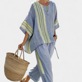 Lorena - Boho Set in Linen and Bamboo