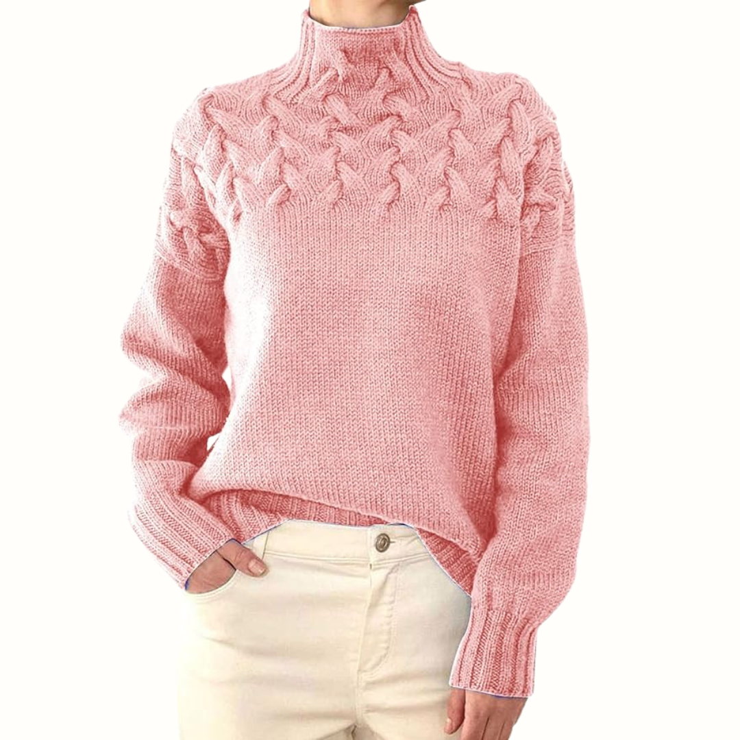 Nina | Warm Knitted Roll Neck