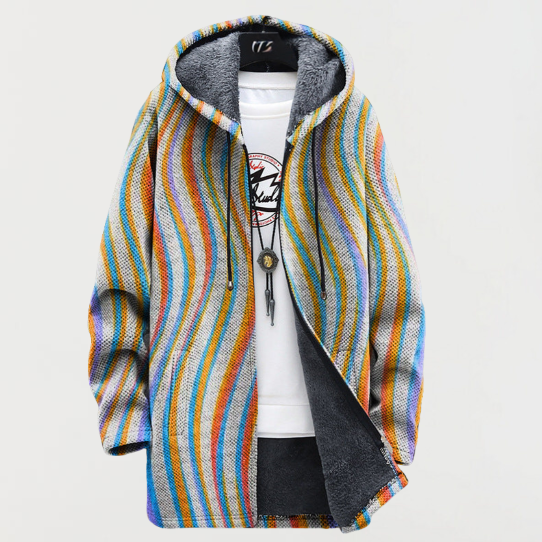 Gráinne | Wave Stripe Jacket