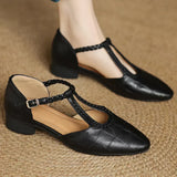 Inès | Kepa Leather Mary Janes