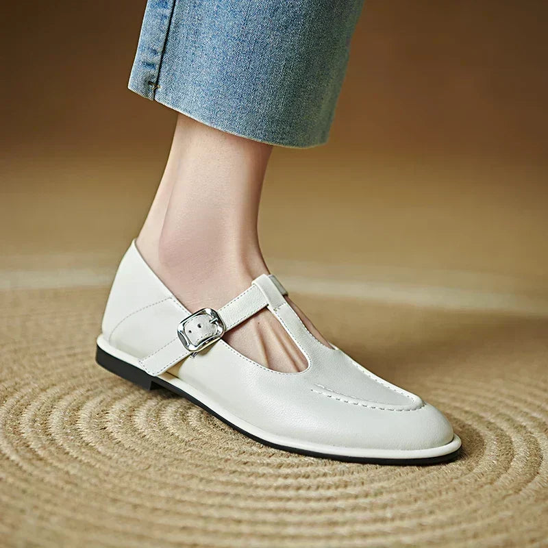 Clémence | Low Heel Court Shoes