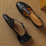 Camille | T-Bar Ballet Flats