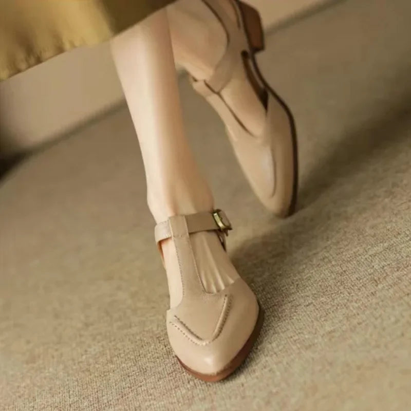 Claire | Aurenza Buckled Shoes