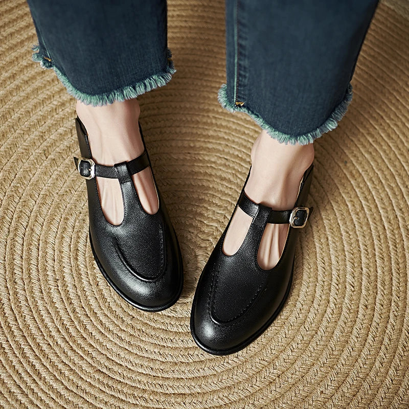 Clémence | Low Heel Court Shoes