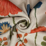 Wrenna - Zip-Up Cardigan with Wildflowers