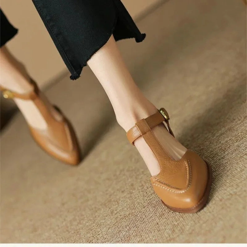 Claire | Aurenza Buckle Shoes