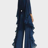 Aurora - Elegant Chiffon Ruffle Set