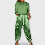 Daisy - Two-Piece Silk Set