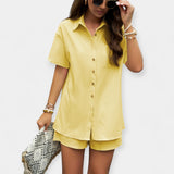 Karolína - Comfortable set with shirt and shorts