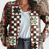 Everlyn™ - Christmas Sweater in Patchwork Style