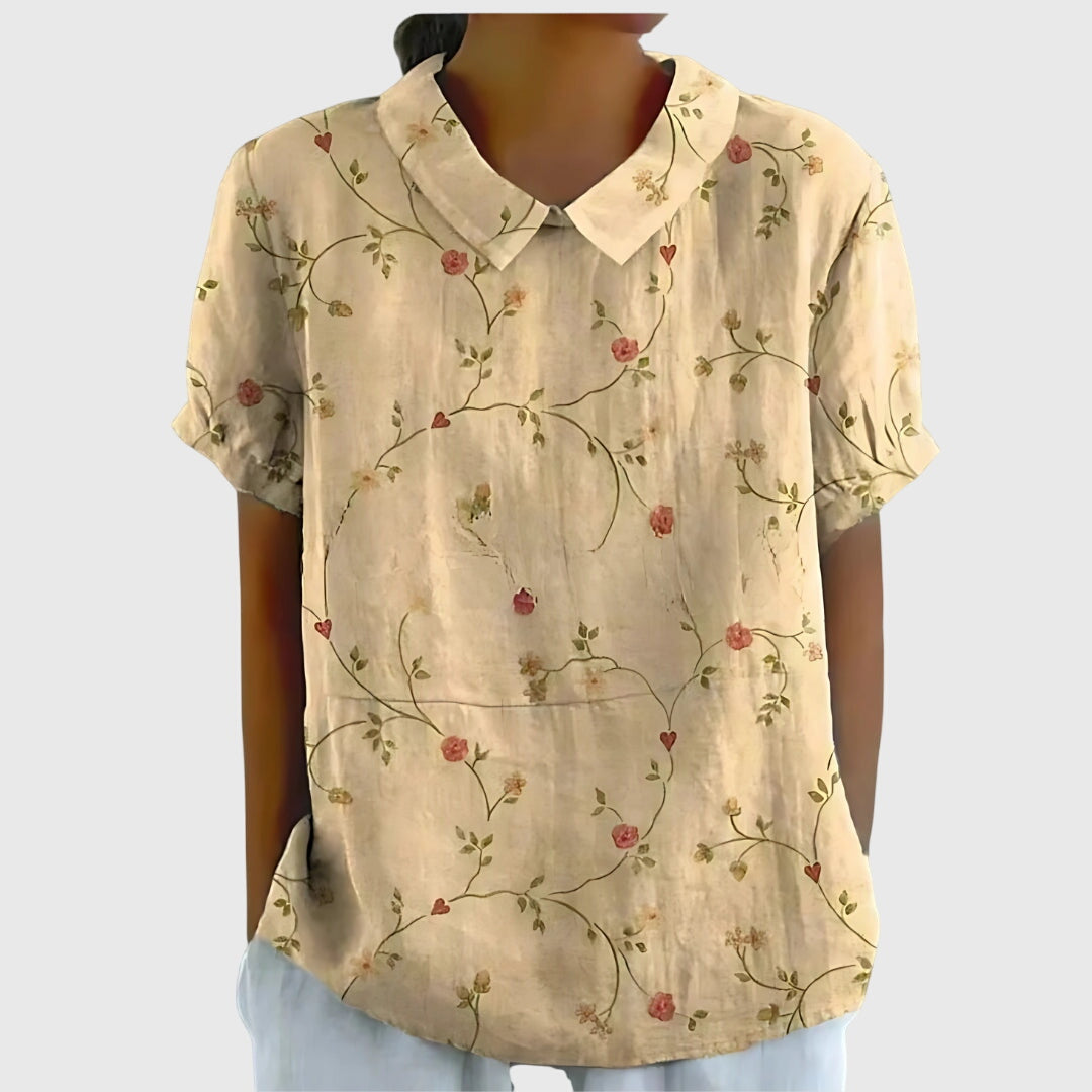 Elise | Floral Blouse