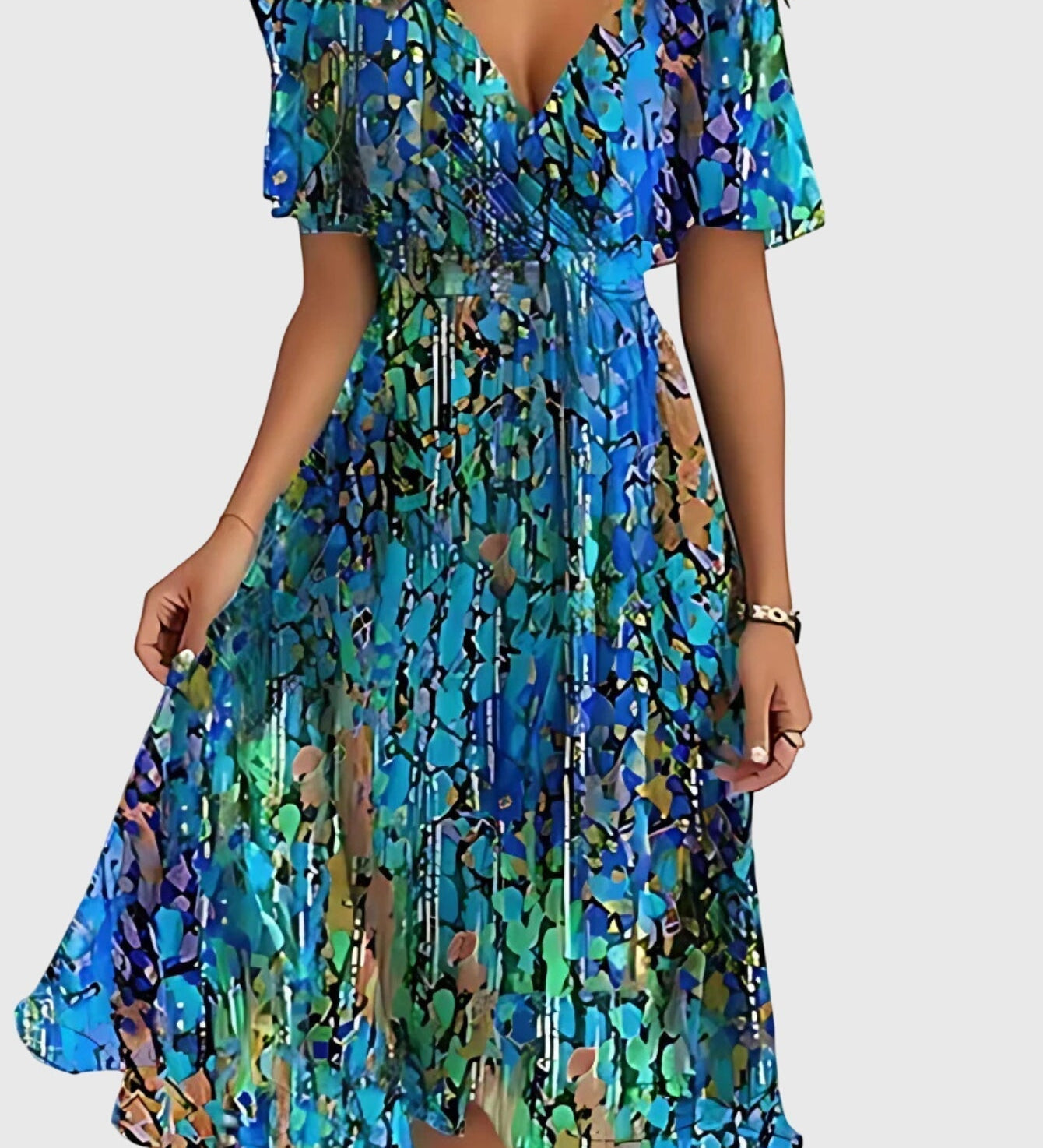 Matilda | Summer Dress with Belly Coverage