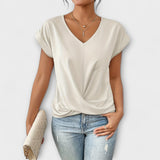Claire | Elegant V-Neck Top