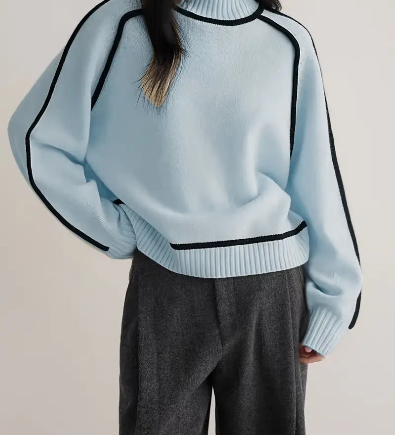 Sandrine | Elegant Roll Neck Jumper