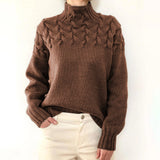 Nina | Warm Knitted Roll Neck