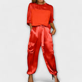 Daisy - Two-Piece Silk Set