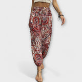 Élise | Trousers with Ethnic Print