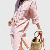Ellen | Classic Striped Dress