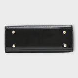 Emilie | Glossy Crocodile Leather Handbag