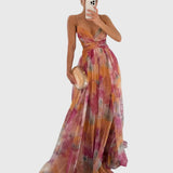 Caroline | Floral Maxi Dress